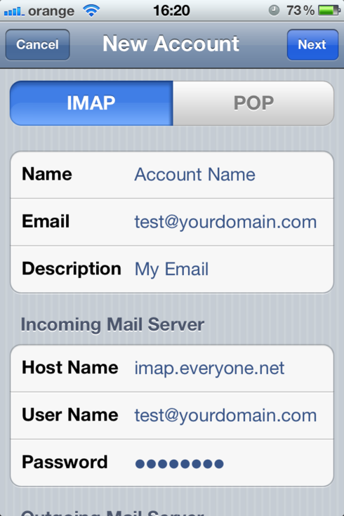  How do I set up my email account on an iPhone? 